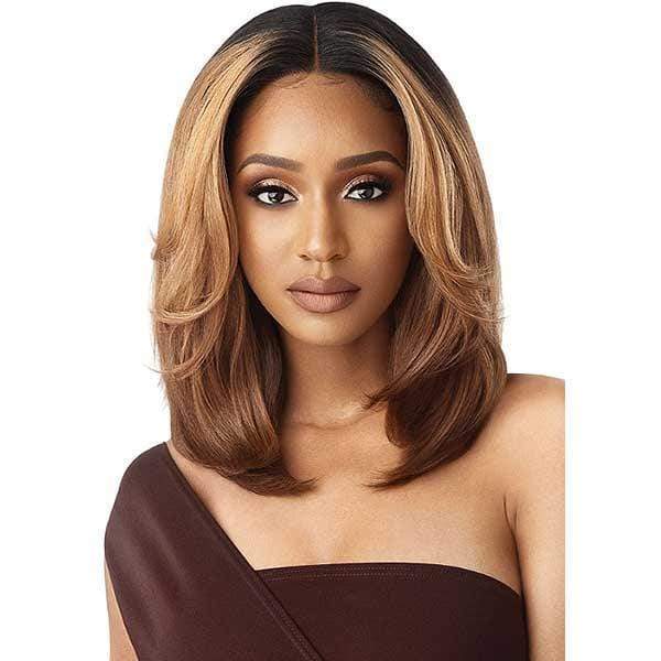 Outre Frontal Lace Wigs Outre Neesha Soft & Natural Synthetic Swiss Lace Front Wig - NEESHA 201