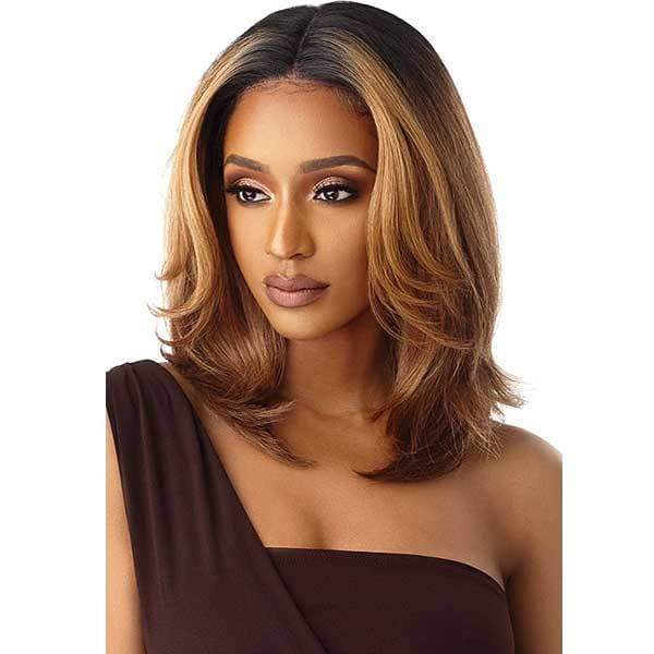 Outre Frontal Lace Wigs Outre Neesha Soft & Natural Synthetic Swiss Lace Front Wig - NEESHA 201