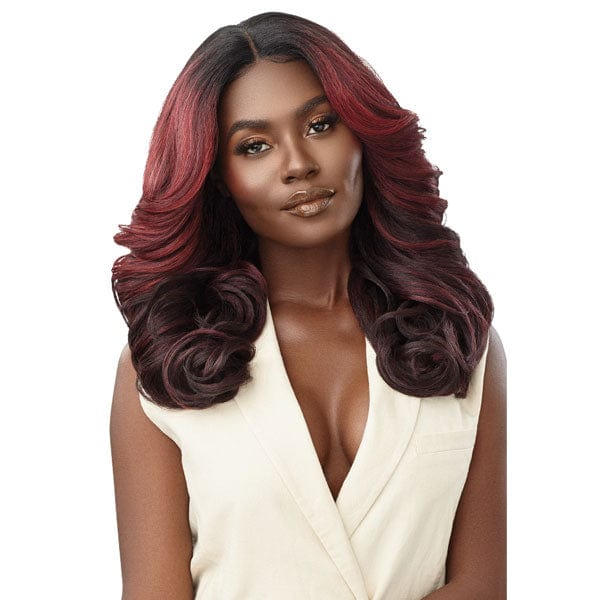 Outre Frontal Lace Wigs Outre Neesha Soft & Natural Synthetic Swiss Lace Front Wig - NEESHA 210