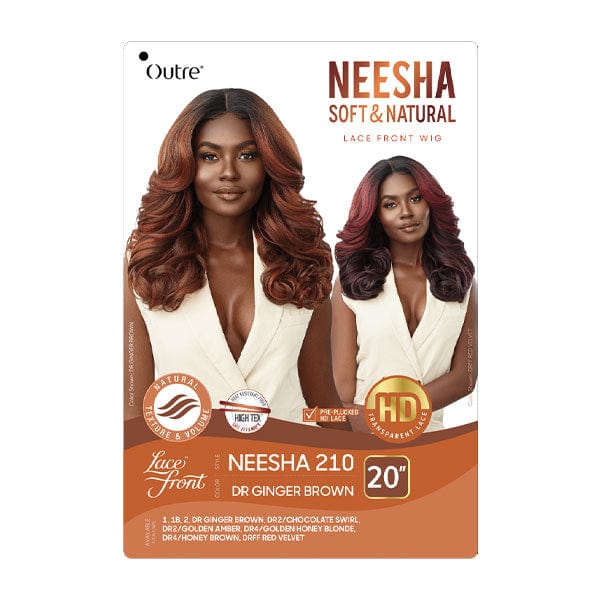 Outre Frontal Lace Wigs Outre Neesha Soft & Natural Synthetic Swiss Lace Front Wig - NEESHA 210