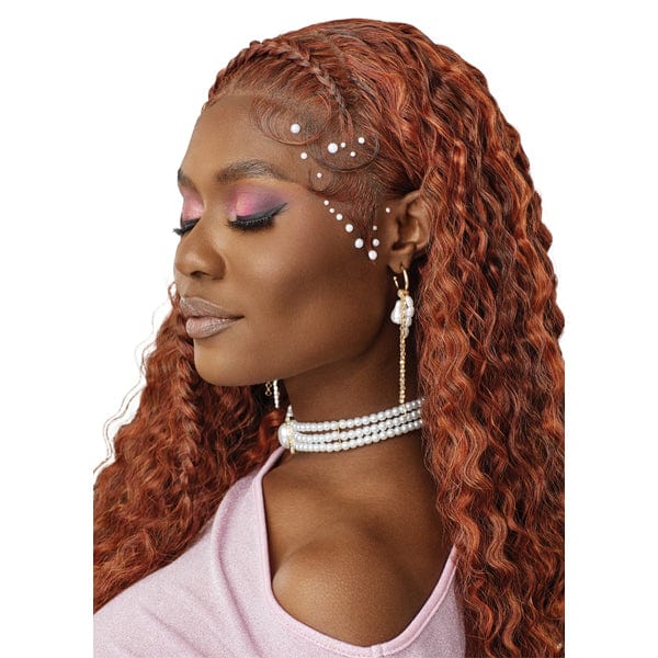 Outre Frontal Lace Wigs Outre Perfect Hairline Swoop Series Synthetic Lace Frontal Wig - SWOOP3