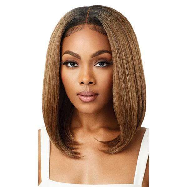 Outre Frontal Lace Wigs Outre Perfect Hairline Synthetic 13x4 Faux Scalp Lace Front Wig - DANNITA