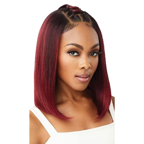 Outre Frontal Lace Wigs Outre Perfect Hairline Synthetic 13x4 Faux Scalp Lace Front Wig - DANNITA