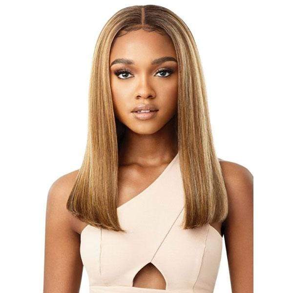 Outre Perfect Hairline Synthetic 13x4 Faux Scalp Lace Front Wig - LINETTE - EgoWigs.com-1