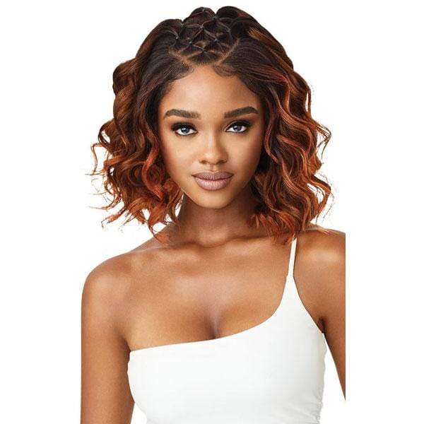 Outre Frontal Lace Wigs Outre Perfect Hairline Synthetic 13x4 Faux Scalp Lace Front Wig - PATRICE