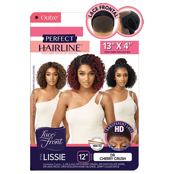 Outre Perfect Hairline Synthetic 13x4 Lace Frontal Wig - LISSIE - EgoWigs.com-1 - BLACK