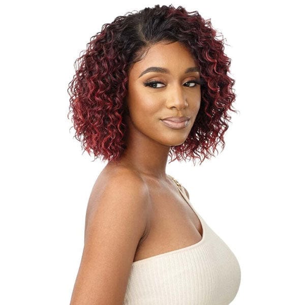 Outre Perfect Hairline Synthetic 13x4 Lace Frontal Wig - LISSIE - EgoWigs.com-1 - BLACK