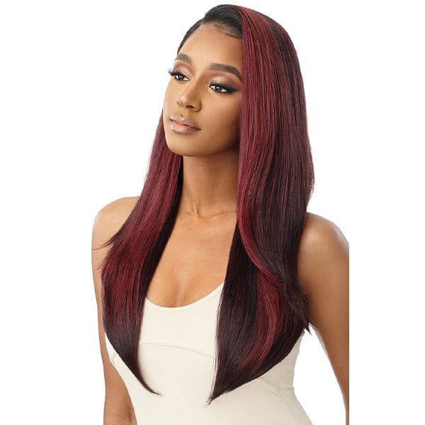 Outre Frontal Lace Wigs Outre Perfect Hairline Synthetic 13x5 Lace Frontal Wig - DECLAN