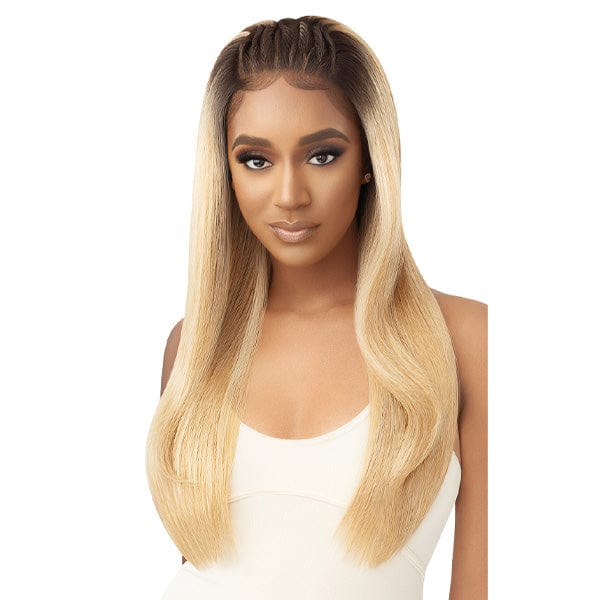 Outre Frontal Lace Wigs Outre Perfect Hairline Synthetic 13x5 Lace Frontal Wig - DECLAN