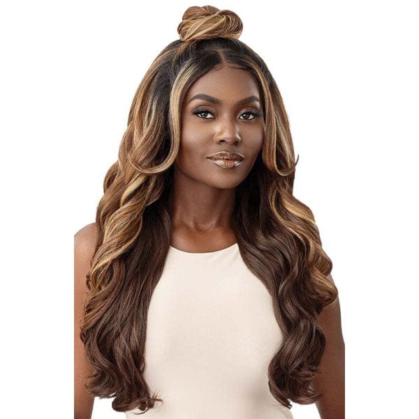 Outre Frontal Lace Wigs Outre Perfect Hairline Synthetic 13x6 Faux Scalp Lace Front Wig - ETIENNE