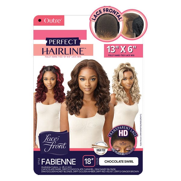 Outre Frontal Lace Wigs Outre Perfect Hairline Synthetic 13x6 Faux Scalp Lace Front Wig - FABIENNE