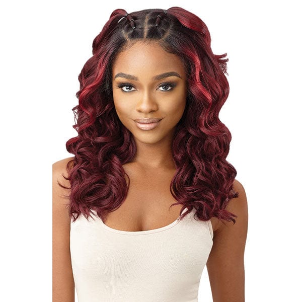 Outre Frontal Lace Wigs Outre Perfect Hairline Synthetic 13x6 Faux Scalp Lace Front Wig - FABIENNE