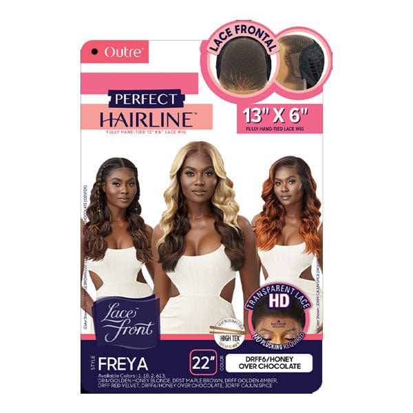 Outre Frontal Lace Wigs Outre Perfect Hairline Synthetic 13x6 Lace Front Wig - FREYA