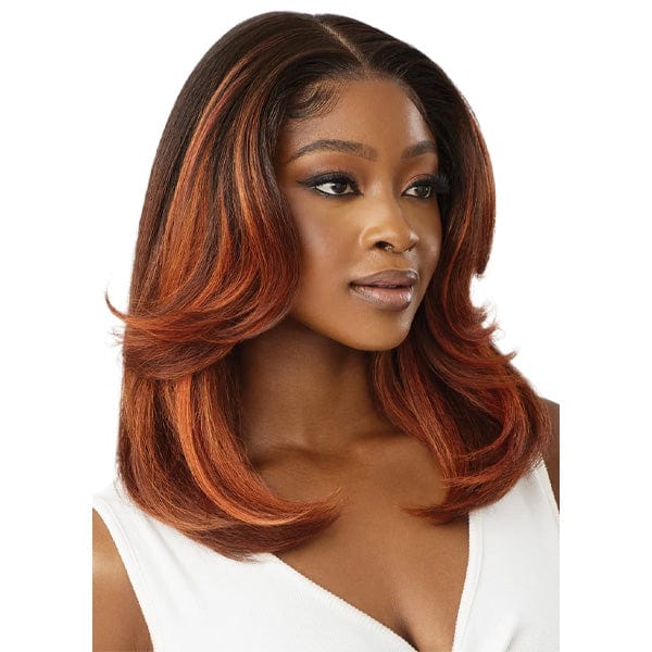 Outre Frontal Lace Wigs Outre Perfect Hairline Synthetic 13x6 Lace Frontal Wig - LEOMIE