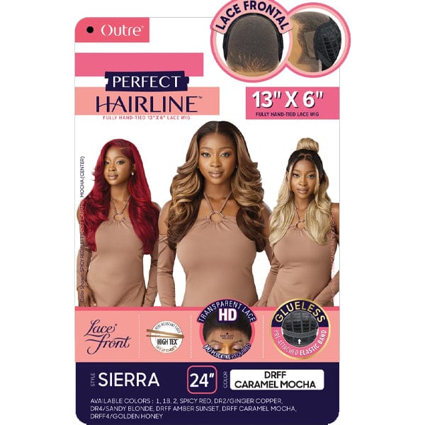 Outre Frontal Lace Wigs Outre Perfect Hairline Synthetic 13x6 Lace Frontal Wig - SIERRA