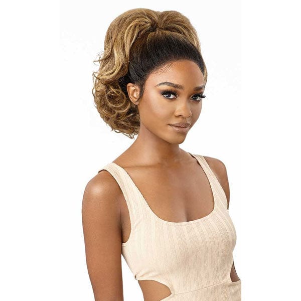 Outre Frontal Lace Wigs Outre & Play Human Hair Blend 360 Lace Front Wig - KALINDA