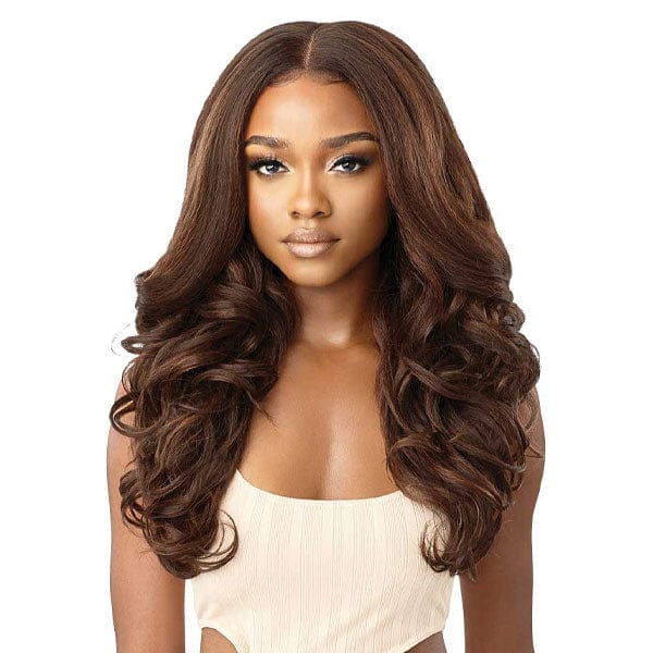 Outre Frontal Lace Wigs Outre & Play Human Hair Blend 360 Lace Front Wig - KALINDA