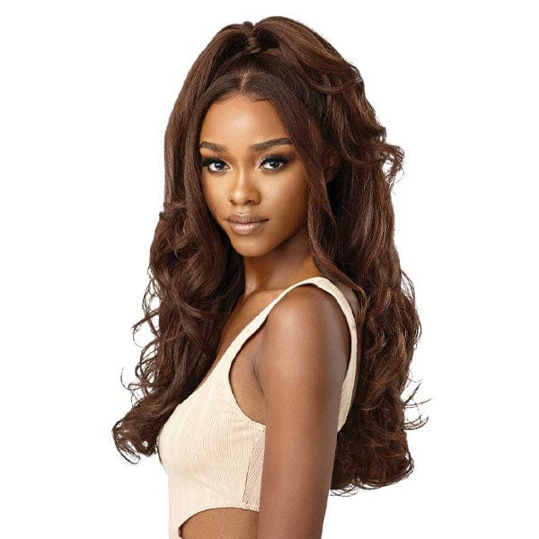 Outre Frontal Lace Wigs Outre & Play Human Hair Blend 360 Lace Front Wig - KALINDA