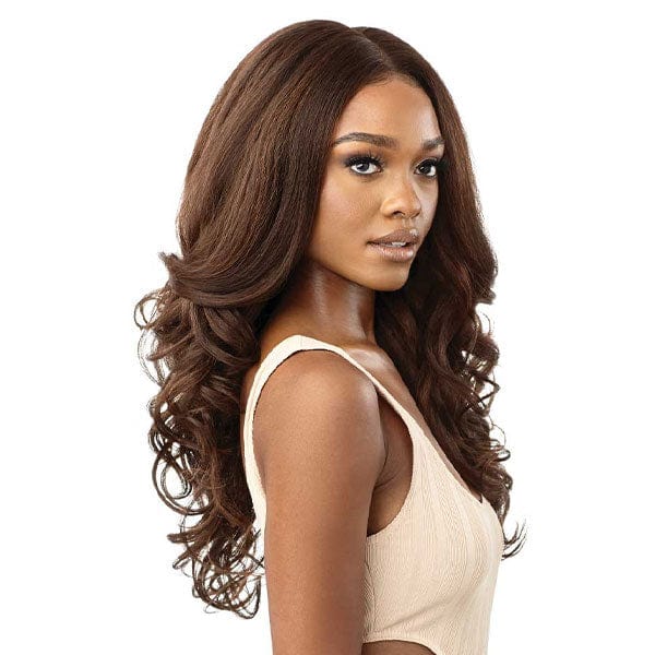 Outre Frontal Lace Wigs Outre & Play Human Hair Blend 360 Lace Front Wig - KALINDA