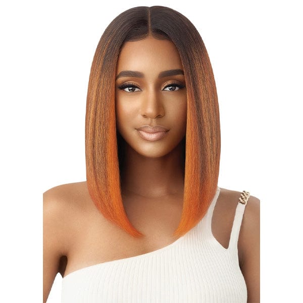 Outre Frontal Lace Wigs Outre Synthetic Hair HD Lace Front Deluxe Wig - ANNISTON