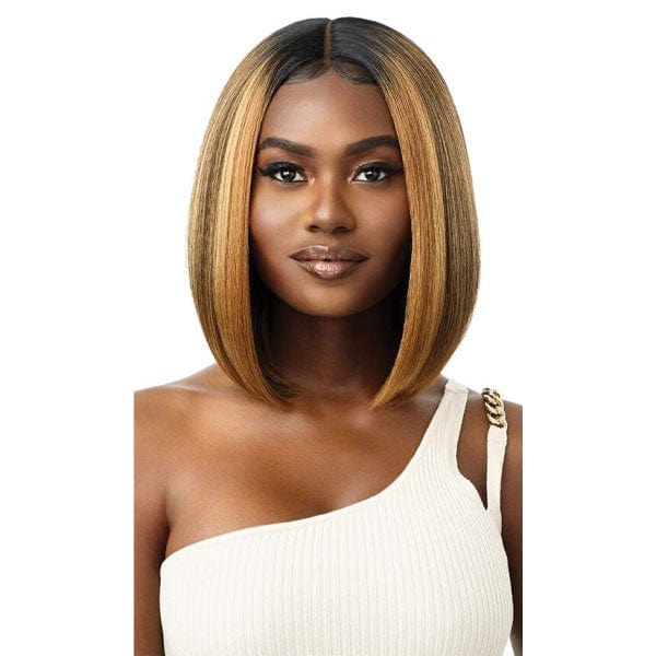 Outre Frontal Lace Wigs Outre Synthetic Hair HD Lace Front Deluxe Wig - COLLINA