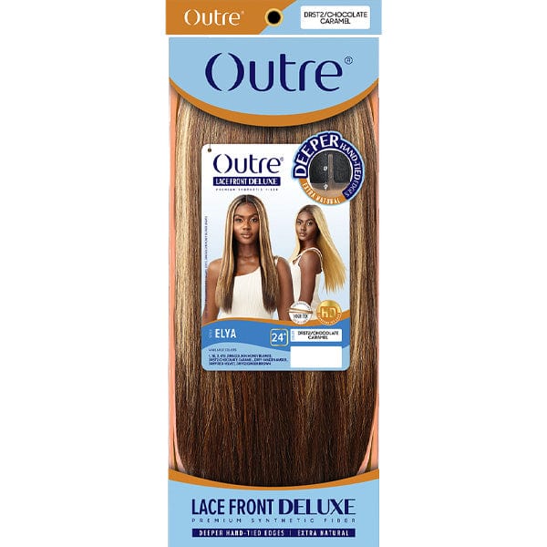 Outre Frontal Lace Wigs Outre Synthetic Hair HD Lace Front Deluxe Wig - ELYA