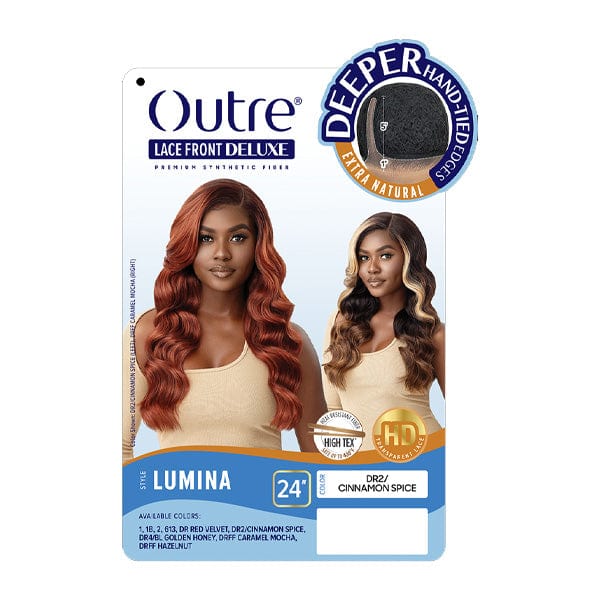 Outre Frontal Lace Wigs Outre Synthetic Hair HD Lace Front Deluxe Wig - LUMINA