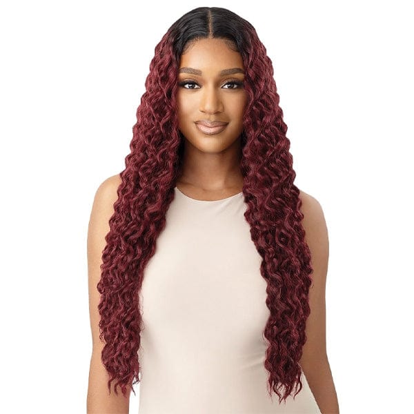 Outre Frontal Lace Wigs Outre Synthetic Hair HD Lace Front Deluxe Wig - MARCELLA