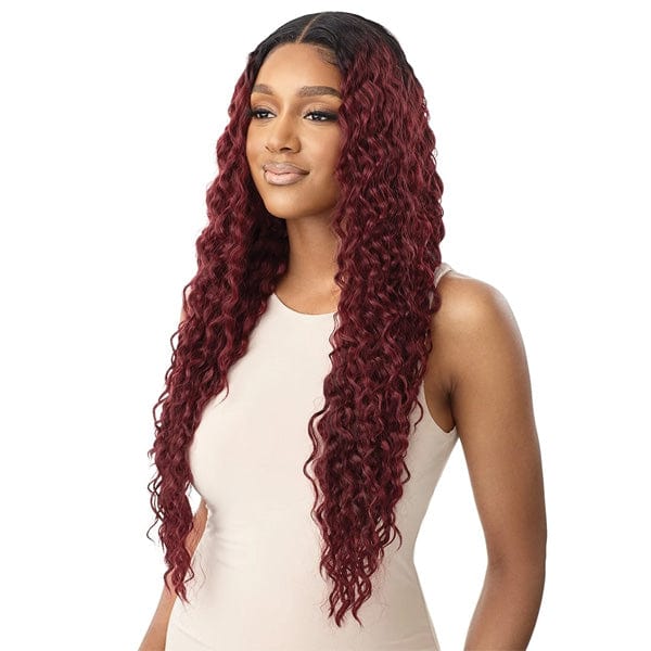 Outre Frontal Lace Wigs Outre Synthetic Hair HD Lace Front Deluxe Wig - MARCELLA