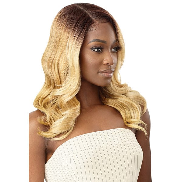 Outre Frontal Lace Wigs Outre Synthetic Hair HD Lace Front Deluxe Wig - RYELLA