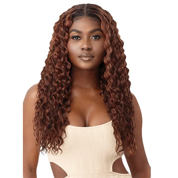 Outre Frontal Lace Wigs Outre Synthetic Hair HD Lace Front Deluxe Wig - SECORA