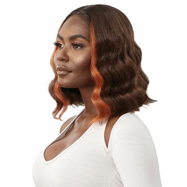 Outre Frontal Lace Wigs Outre Synthetic Hair HD Lace Front Deluxe Wig - SILVANA