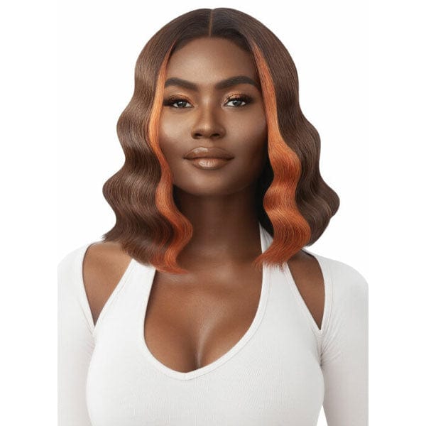 Outre Frontal Lace Wigs Outre Synthetic Hair HD Lace Front Deluxe Wig - SILVANA