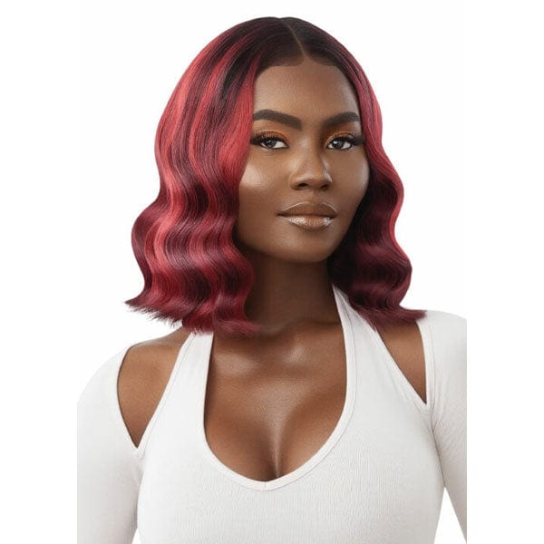 Outre Frontal Lace Wigs Outre Synthetic Hair HD Lace Front Deluxe Wig - SILVANA