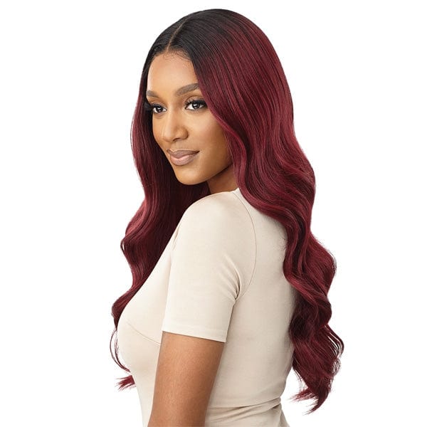 Outre Frontal Lace Wigs Outre Synthetic Hair HD Lace Front Deluxe Wig - VERINA