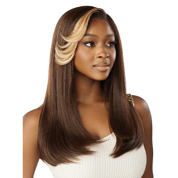 Outre Frontal Lace Wigs Outre Synthetic Melted Hairline HD Lace Front Wig - AMELIA