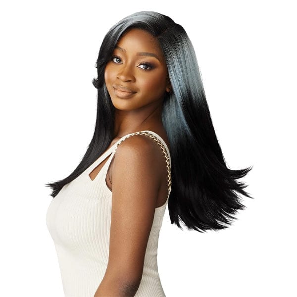 Outre Frontal Lace Wigs Outre Synthetic Melted Hairline HD Lace Front Wig - AMELIA