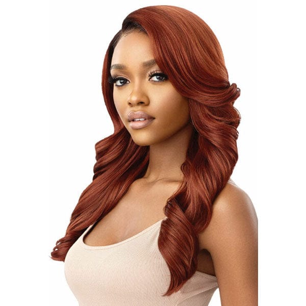 Outre Frontal Lace Wigs Outre Synthetic Melted Hairline HD Lace Front Wig - BEGONIA