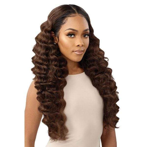 Outre Frontal Lace Wigs Outre Synthetic Melted Hairline HD Lace Front Wig - BRIALLEN