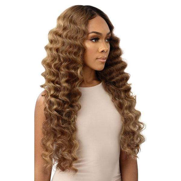 Outre Frontal Lace Wigs Outre Synthetic Melted Hairline HD Lace Front Wig - BRIALLEN