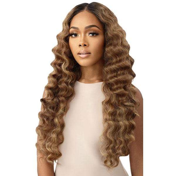 Outre Frontal Lace Wigs Outre Synthetic Melted Hairline HD Lace Front Wig - BRIALLEN