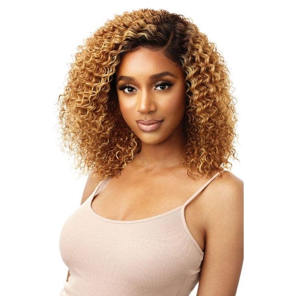 Outre Synthetic Melted Hairline HD Lace Front Wig - CEIDY - Clearance - EgoWigs.com-1 - BLACK