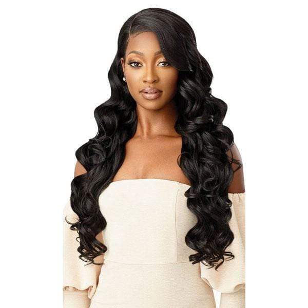 Outre Frontal Lace Wigs Outre Synthetic Melted Hairline HD Lace Front Wig - CHANDELL