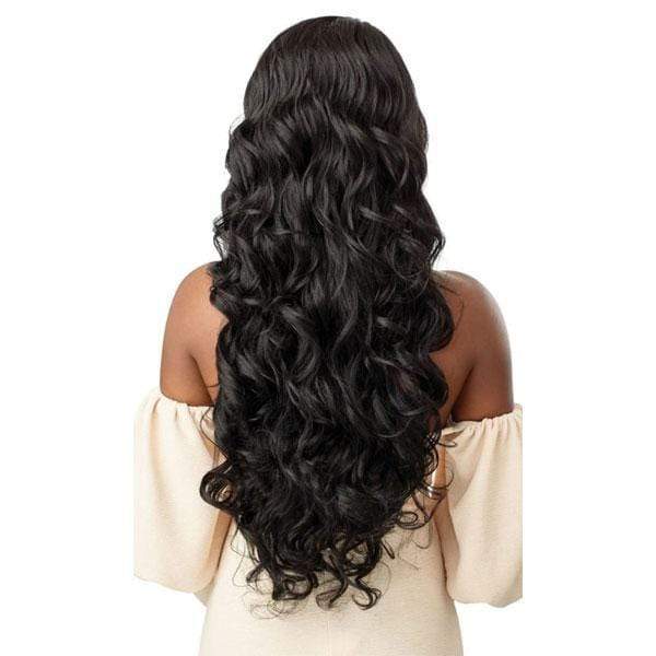 Outre Frontal Lace Wigs Outre Synthetic Melted Hairline HD Lace Front Wig - CHANDELL