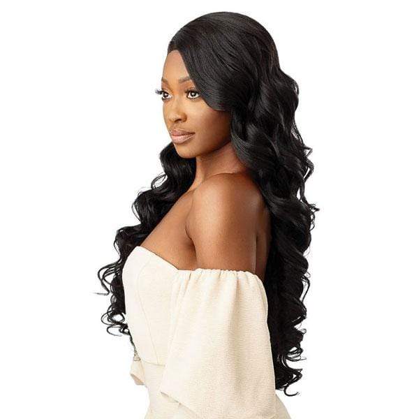 Outre Frontal Lace Wigs Outre Synthetic Melted Hairline HD Lace Front Wig - CHANDELL