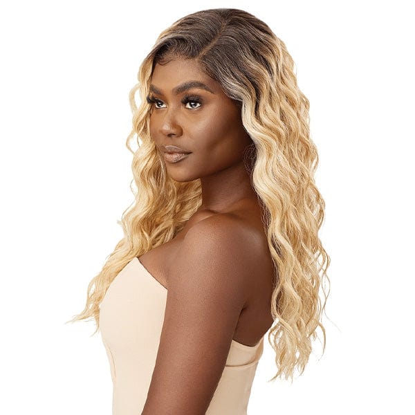 Outre Frontal Lace Wigs Outre Synthetic Melted Hairline HD Lace Front Wig - CHLORIS