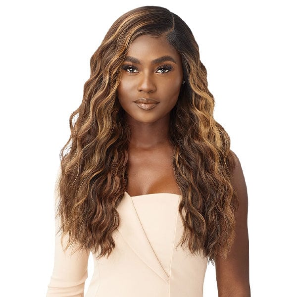 Outre Frontal Lace Wigs Outre Synthetic Melted Hairline HD Lace Front Wig - CHLORIS