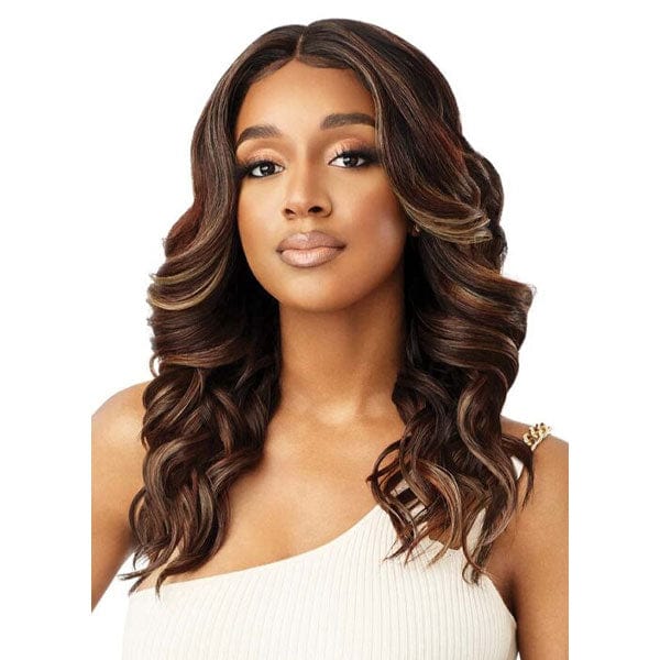 Outre Frontal Lace Wigs Outre Synthetic Melted Hairline HD Lace Front Wig - DIONE