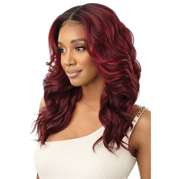 Outre Frontal Lace Wigs Outre Synthetic Melted Hairline HD Lace Front Wig - DIONE