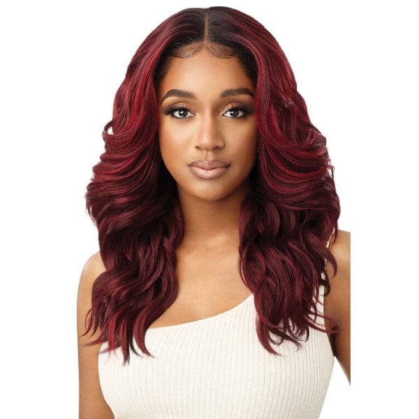 Outre Frontal Lace Wigs Outre Synthetic Melted Hairline HD Lace Front Wig - DIONE